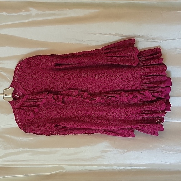 Free People Dreams of You Mini Dress S - Picture 2 of 14